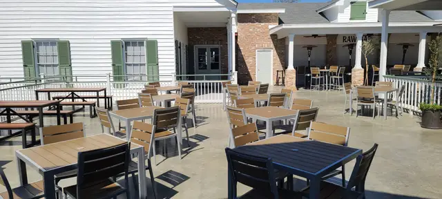 The second-story deck and views of Lake Pontchartrain